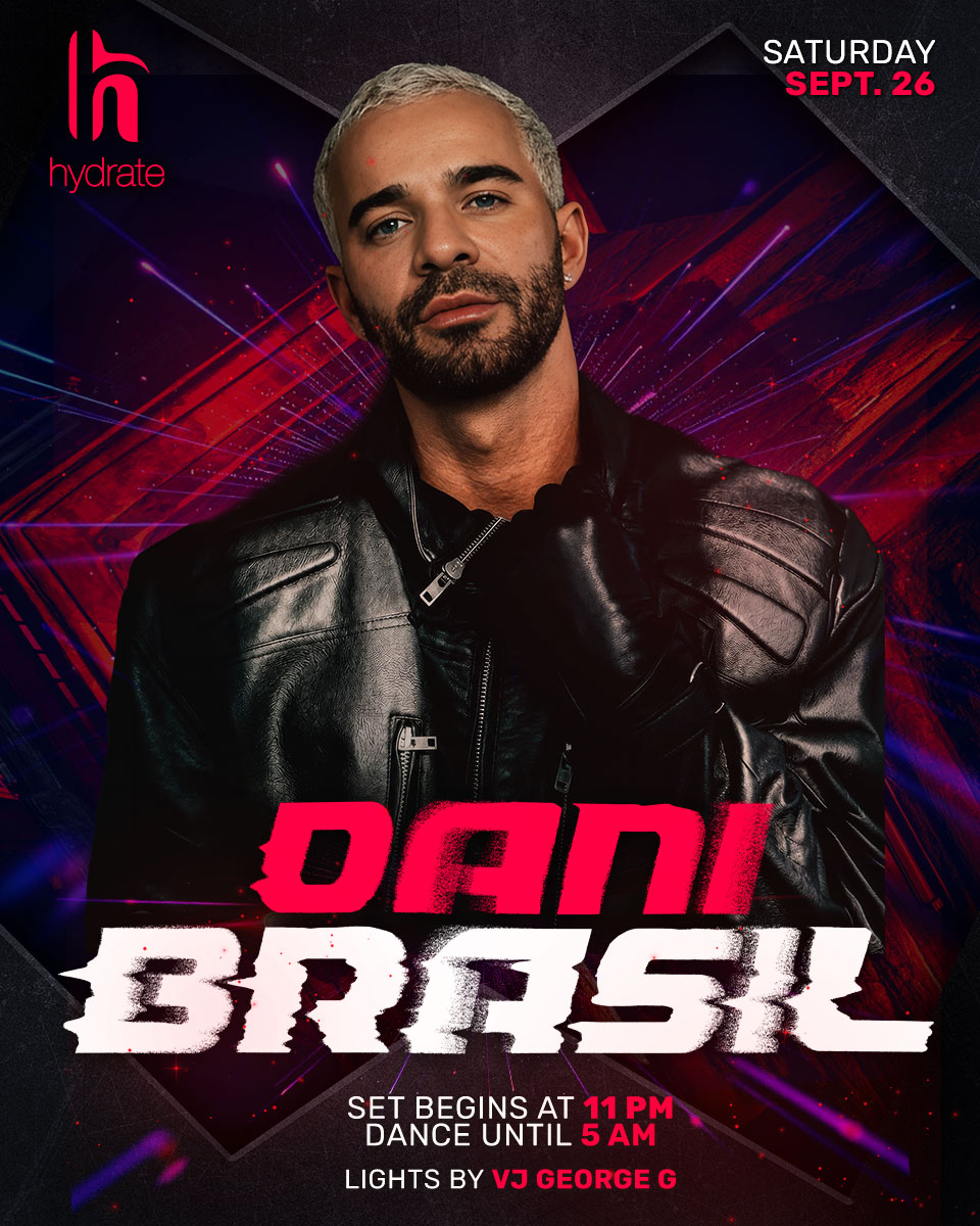 International DJ Dani Brasil at Hydrate Chicago on September 26, 2026