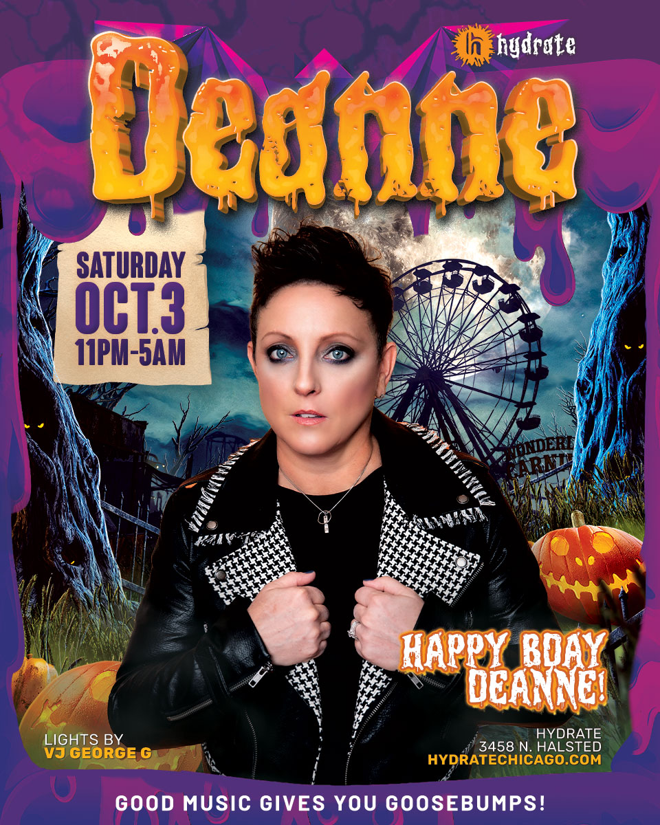DJ Deanne birthday celebration at Hydrate Chicago on October 3