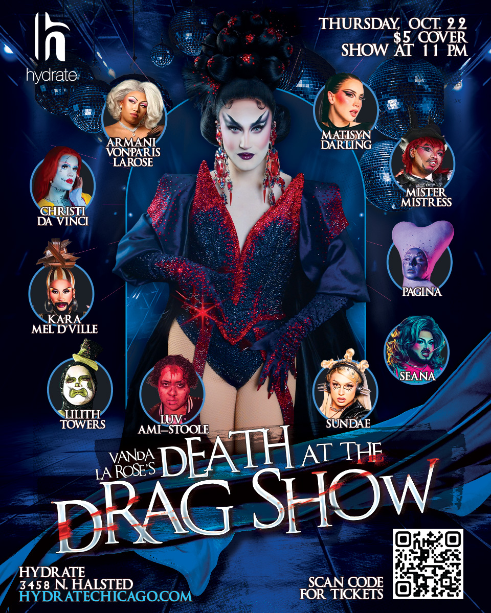 Vanda LaRose's Death at the Drag Show at Hydrate Chicago on October 22, 2026